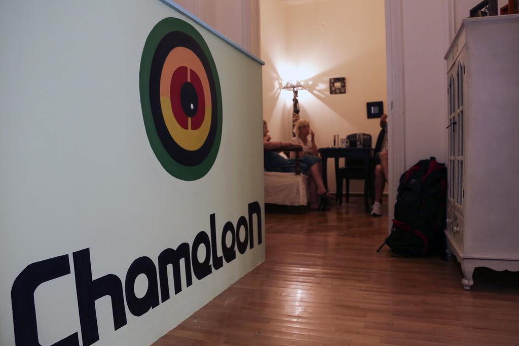 Chameleon Youth Hostel Athen Exterior foto